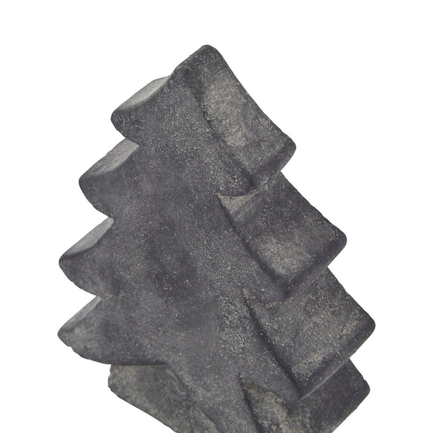 Small 17cm Tall Grey Ceramic Tree Decoration Ornament Luxury Home Decor Garden & Outdoor And Gifts