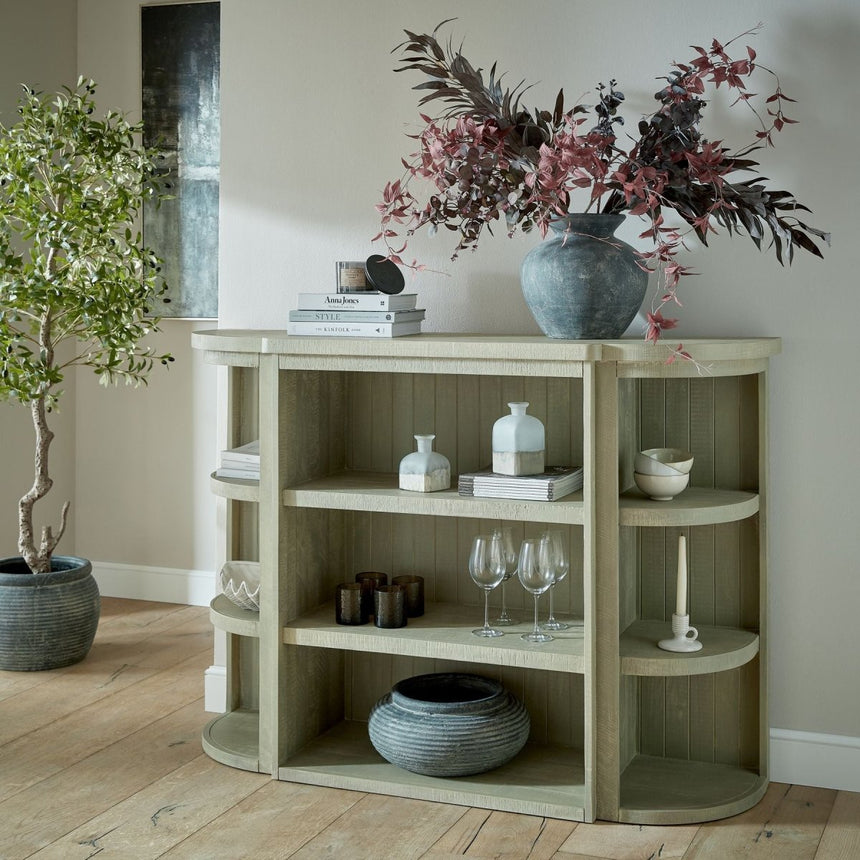 Amalfi Grey Vase - Decor Sanctuary UK curated collection of luxury home decor