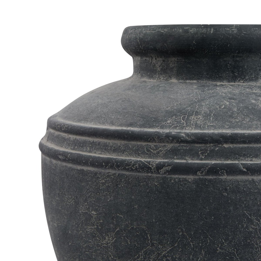 Amalfi Grey Water Pot - Decor Sanctuary UK curated collection of luxury home decor