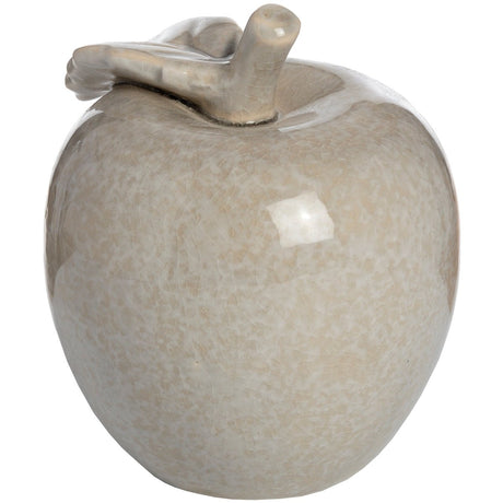 Antique Ornament Grey Small Ceramic Apple - Decorative Ornaments UK Figurines - Decor Sanctuary UK curated collection of luxury home decor