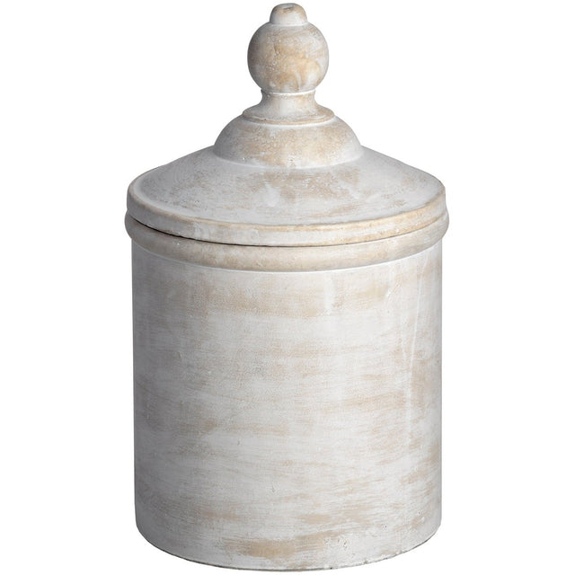 Antique White Cannister AC - KITTW - Decor Sanctuary UK curated collection of luxury home decor