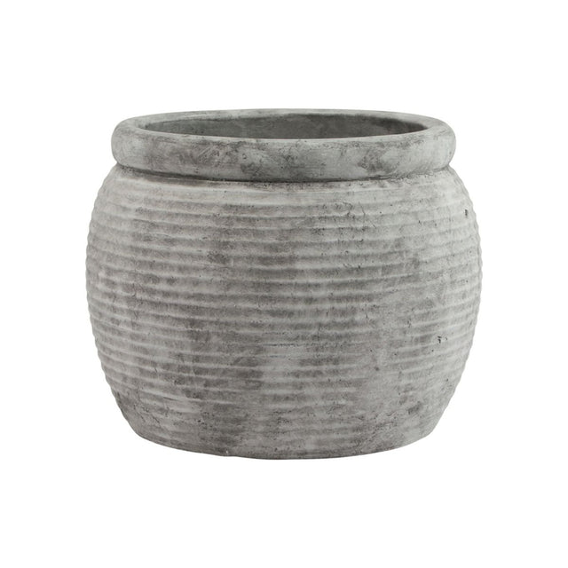 Athena Rimmed Large Plant Pot - Decor Sanctuary UK curated collection of luxury home decor