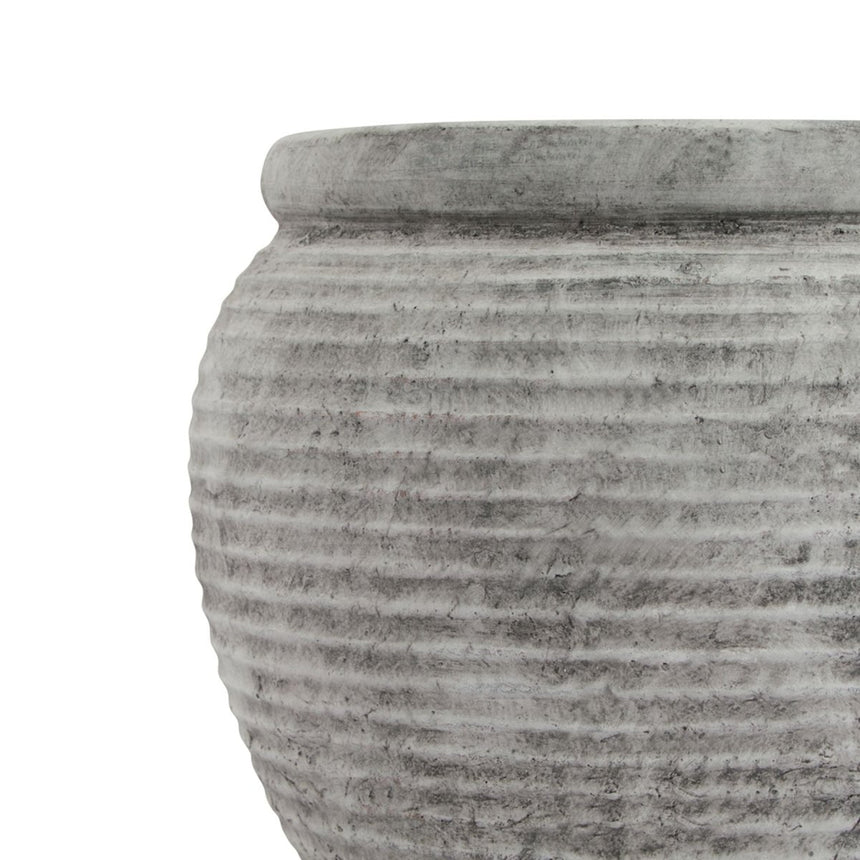 Athena Rimmed Plant Pot - Decor Sanctuary UK curated collection of luxury home decor