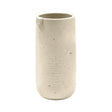 Aurora Terrazzo Minimalist Warm Oat Tall Cylinder Vase Quality Home Decor Garden & Outdoor Living and Gifts