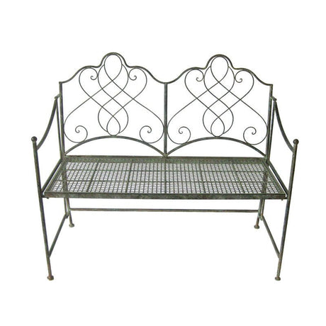 Avalon Garden Bench - Rusty Antique Finish Quality Home Decor Garden & Outdoor Living and Gifts