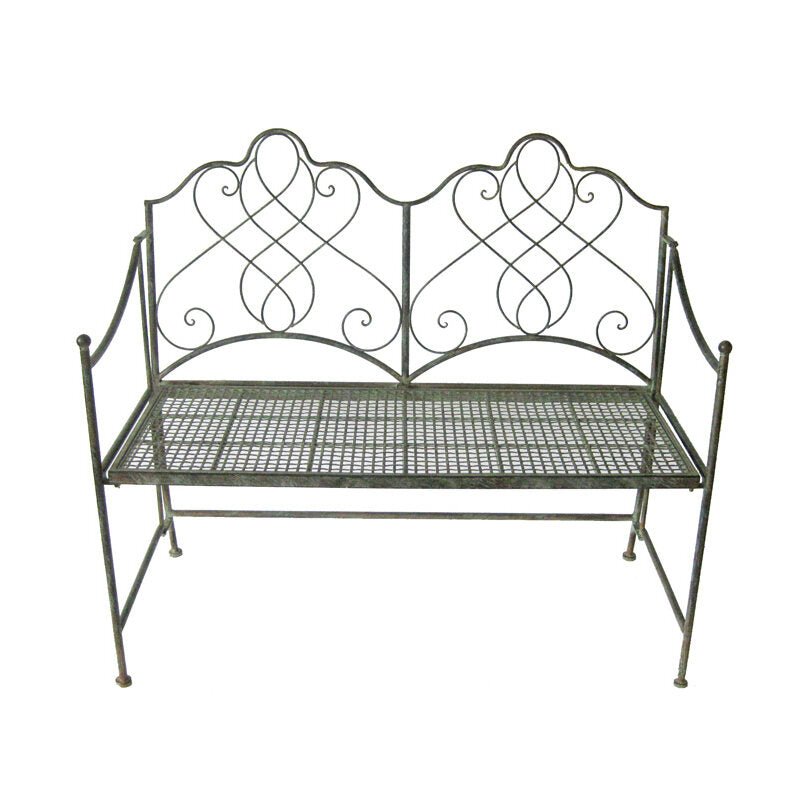 Avalon Garden Bench - Rusty Antique Finish Quality Home Decor Garden & Outdoor Living and Gifts