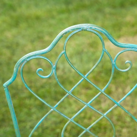 Avalon Garden Furniture Bistro Set - 2 Seater Green Antique Finish Quality Home Decor Garden & Outdoor Living and Gifts