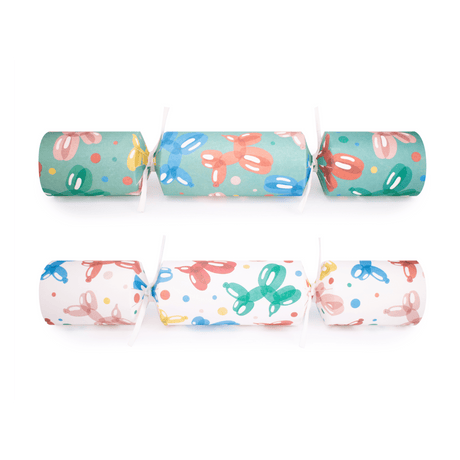 Balloon Modelling Kids Christmas Crackers – 12" Tray of 6 | Decor Sanctuary Quality Home Decor Garden & Outdoor Living and Gifts