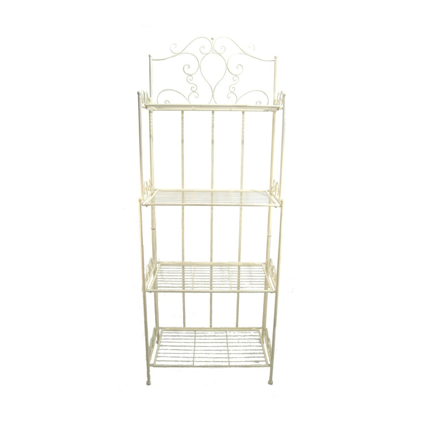 Blaisdon Cream Outdoor Plant Table or Stand - English Country Garden Style Quality Home Decor Garden & Outdoor Living and Gifts