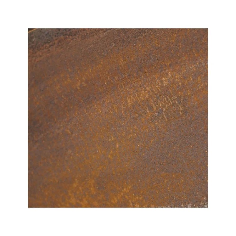 Buckingham Large Garden Fire Pit Rust Finish - Geometric Design, UV Stable, Frost Resistant Quality Home Decor Garden & Outdoor Living and Gifts