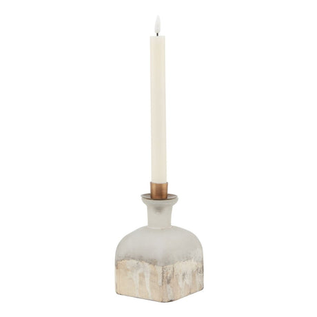 Burnished Dipped and Aged Brass Candle Holder Vase Luxury Home Decor Garden & Outdoor And Gifts
