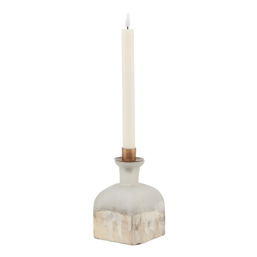 Burnished Dipped and Aged Brass Candle Holder Vase Luxury Home Decor Garden & Outdoor And Gifts