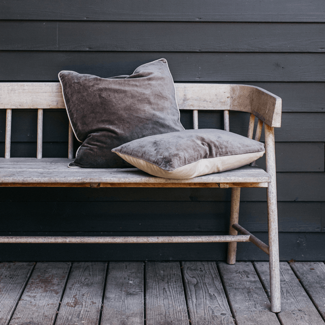Cappuccino Sofa/Chair Cushion - 100% Cotton, Luxury Feather Pad, Modern, 50x50cm Quality Home Decor Garden & Outdoor Living and Gifts