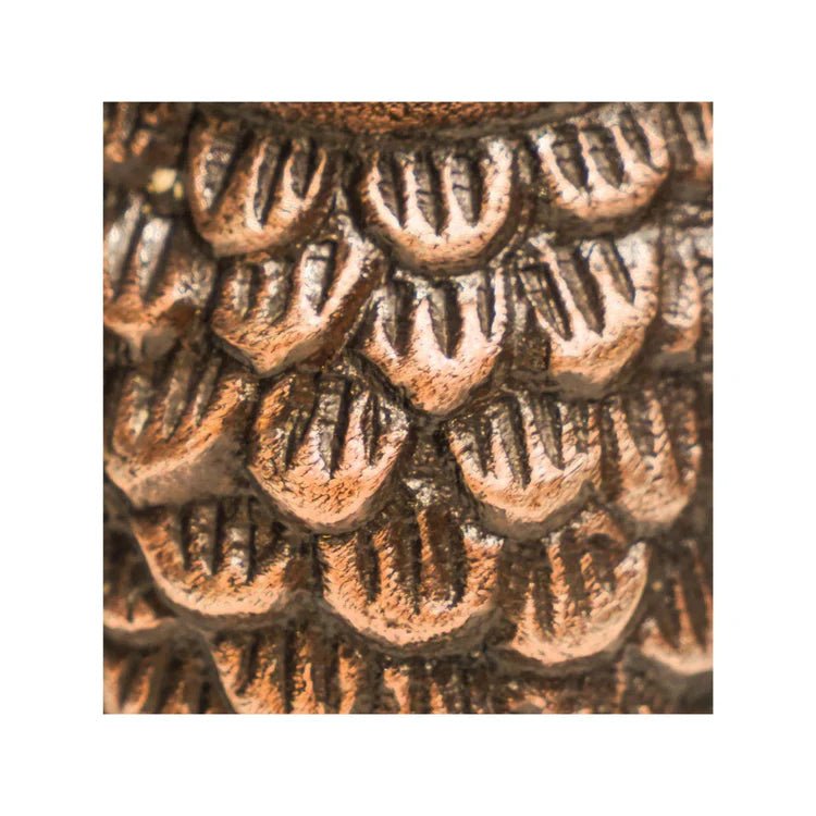 Cast Aluminium Owl Candle Holder Antique Brass Quality Home Decor Garden & Outdoor Living and Gifts