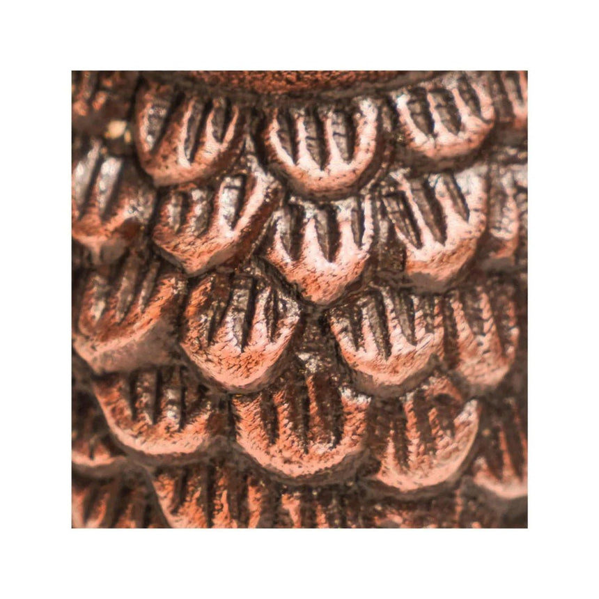 Cast Iron Owl Door Knocker Antique Copper H16Cm W9.5Cm Luxury Home Decor Garden & Outdoor And Gifts
