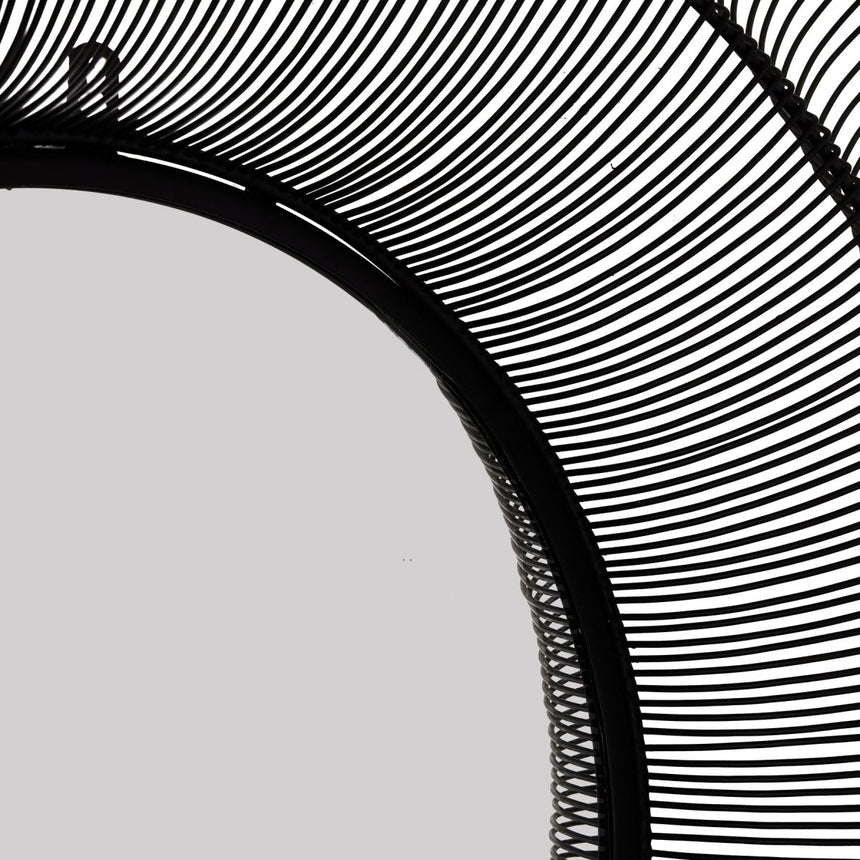 Chico Black Large Wire Mirror Luxury Home Decor Garden & Outdoor And Gifts