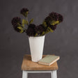 Chocolate Chrysanthemum - Realistic Artificial Flower Single Stem Luxury Home Decor Garden & Outdoor And Gifts