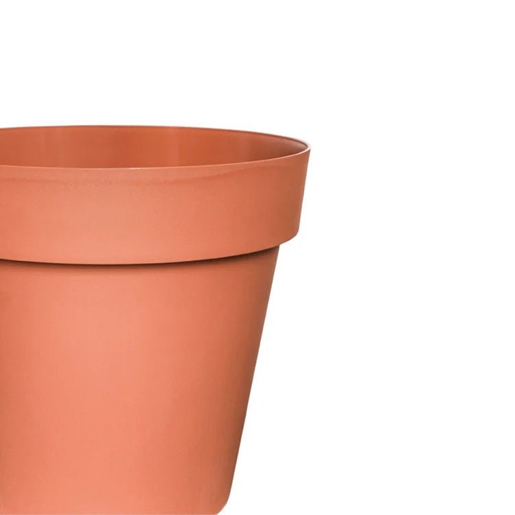 Cleo Outdoor Planter Terracotta w/Wheels - Frost Resistant Built - in Drainage 100% Recyclable Quality Home Decor Garden & Outdoor Living and Gifts