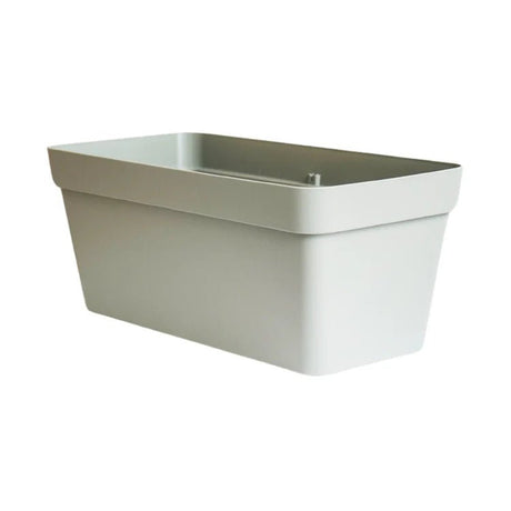 Cleo Outdoor Rectangle Planter Sage Green w/Wheels - Frost Resistant, Built - in Drainage Quality Home Decor Garden & Outdoor Living and Gifts