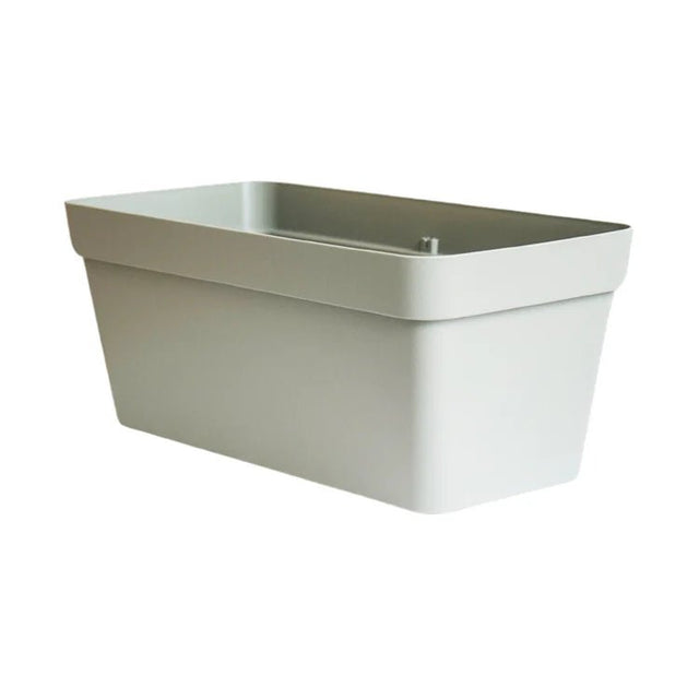 Cleo Outdoor Rectangle Planter Sage Green w/Wheels - Frost Resistant, Built - in Drainage Quality Home Decor Garden & Outdoor Living and Gifts