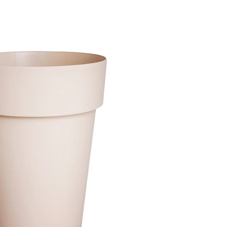 Cleo Outdoor Vase/High Planter Oat - Tall Large Frost Resistant, Built - in Drainage, 100% RCE Quality Home Decor Garden & Outdoor Living and Gifts