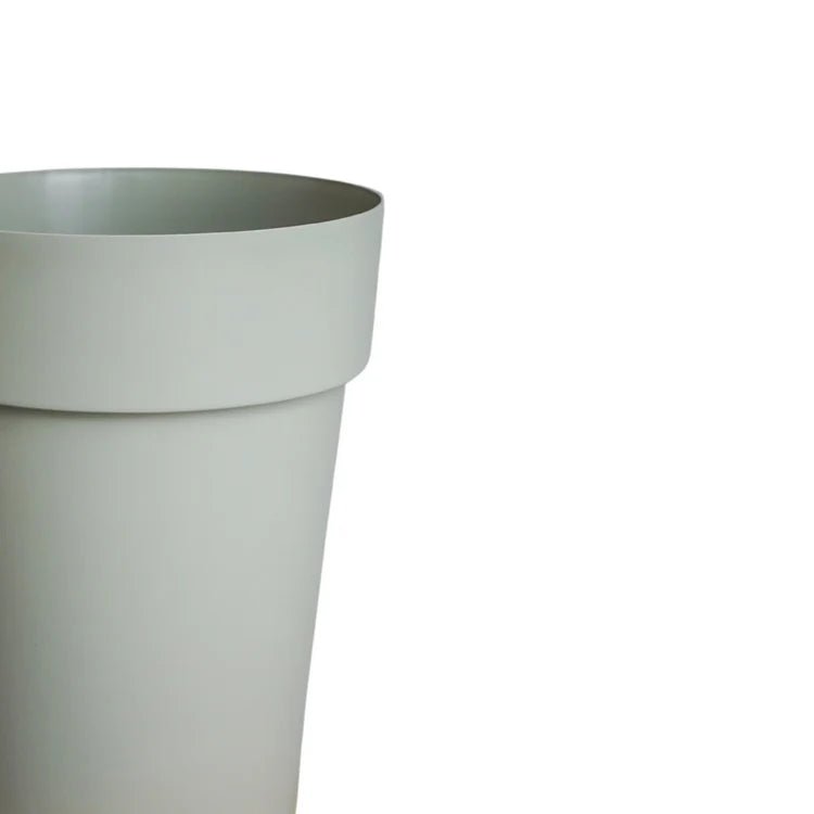 Cleo Outdoor Vase/High Planter Sage Green - Tall Large, Frost Resistant, Built - in Drainage Quality Home Decor Garden & Outdoor Living and Gifts