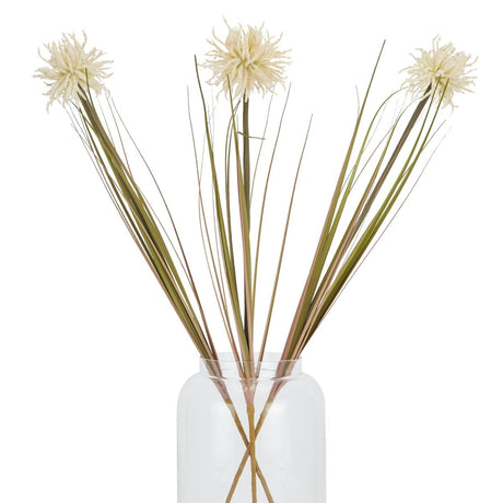 Cream Aster Spider Chrysanthemum - Realistic Artificial Flower Single Stem Luxury Home Decor Garden & Outdoor And Gifts