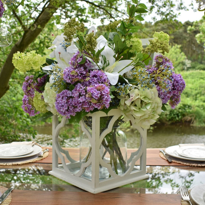 Cream Gardenia - Realistic Artificial Flower Single Stem Luxury Home Decor Garden & Outdoor And Gifts