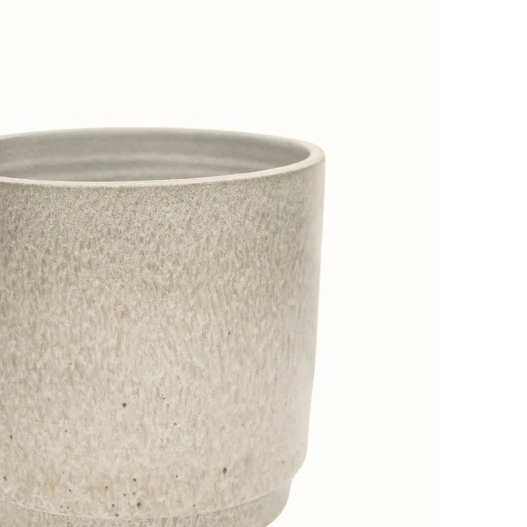 Cream Marble Finish Indoor Planter - Handmade in Portugal Luxury Home Decor Garden & Outdoor And Gifts