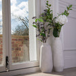 Darcy Ople Tall Ceramic Vase - Stone Ceramic Vases UK Luxury Home Decor Garden & Outdoor And Gifts