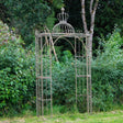 Decorative Garden Arch - Antique Blue Rust Finish Quality Home Decor Garden & Outdoor Living and Gifts