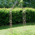 Decorative Garden Arch - Rusty Finish Quality Home Decor Garden & Outdoor Living and Gifts