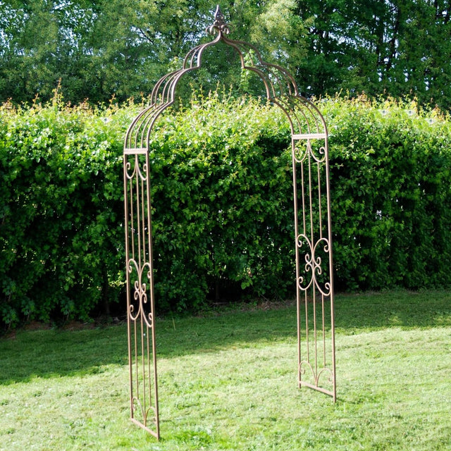 Decorative Garden Arch - Rusty Finish Quality Home Decor Garden & Outdoor Living and Gifts