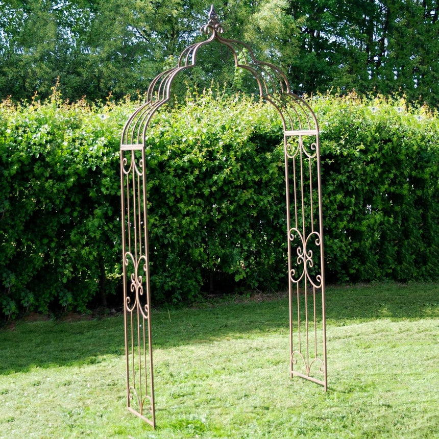Decorative Garden Arch - Rusty Finish Quality Home Decor Garden & Outdoor Living and Gifts