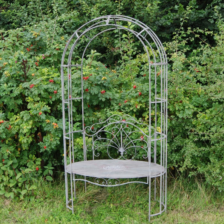 Decorative Garden Bench - Antique Grey Quality Home Decor Garden & Outdoor Living and Gifts