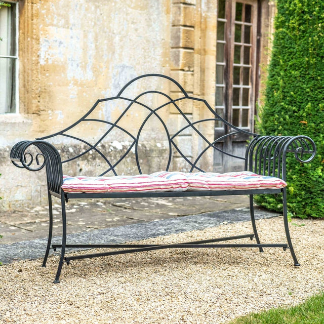 Decorative Garden Bench - Black Quality Home Decor Garden & Outdoor Living and Gifts