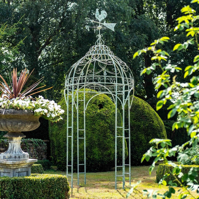 Decorative Garden Gazebo - Antique Green - Compact Size Quality Home Decor Garden & Outdoor Living and Gifts