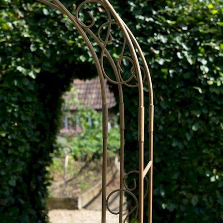 Decorative Gothic Garden Arch - Rusty Finish Quality Home Decor Garden & Outdoor Living and Gifts