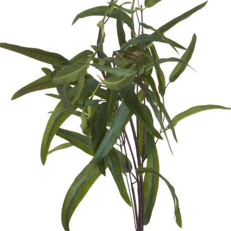 Eucalyptus Nicholii Spray - Realistic Artificial Flower Single Stem Luxury Home Decor Garden & Outdoor And Gifts