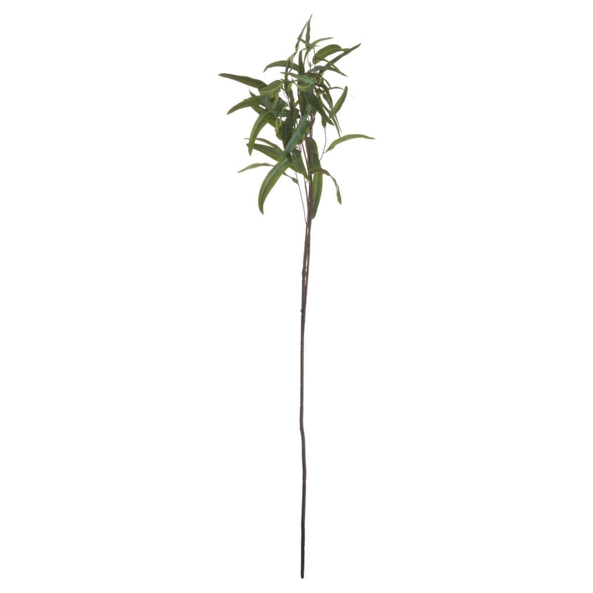 Eucalyptus Nicholii Spray - Realistic Artificial Flower Single Stem Luxury Home Decor Garden & Outdoor And Gifts
