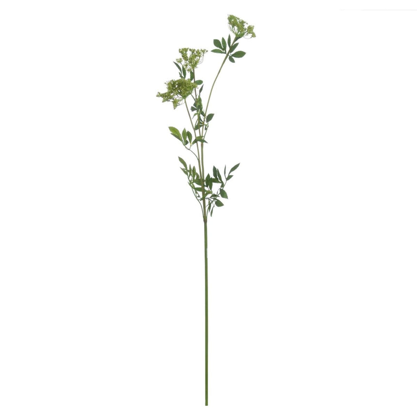 Faux Cow Parsley Ammi - Realistic Artificial Flower Single Stem Luxury Home Decor Garden & Outdoor And Gifts