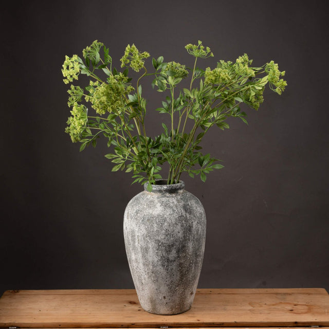 Faux Cow Parsley Ammi - Realistic Artificial Flower Single Stem Luxury Home Decor Garden & Outdoor And Gifts