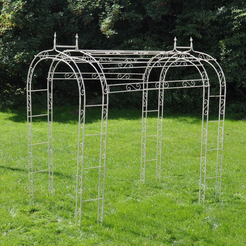 Fleur - De - Lys Garden Tunnel - Cream French Style Quality Home Decor Garden & Outdoor Living and Gifts