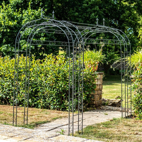 Fleur - De - Lys Garden Tunnel - Umber Grey French Style Quality Home Decor Garden & Outdoor Living and Gifts