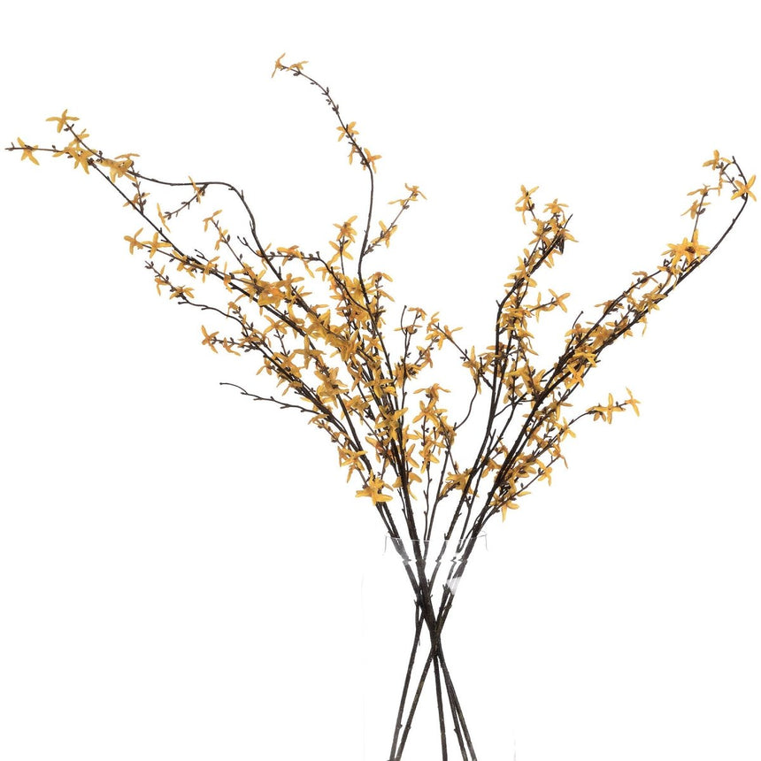 Forsythia - Realistic Artificial Flower Single Stem Luxury Home Decor Garden & Outdoor And Gifts
