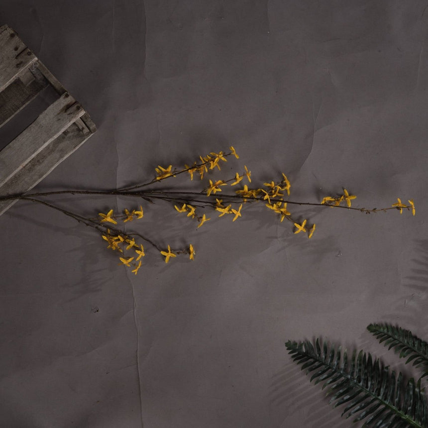Forsythia - Realistic Artificial Flower Single Stem Luxury Home Decor Garden & Outdoor And Gifts