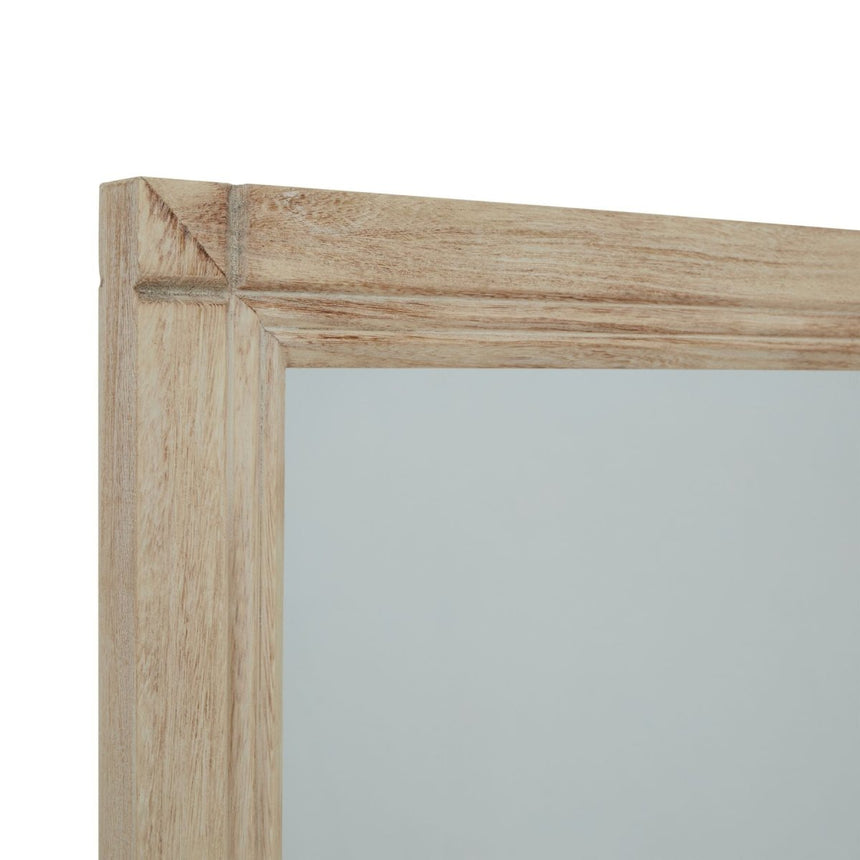 Full Length Freestanding Washed Wood Large Window Mirror 150cm Tall - Freestanding Mirrors UK Luxury Home Decor Garden & Outdoor And Gifts