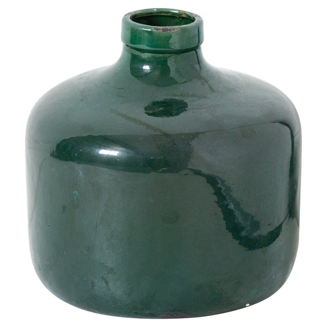 Garda Emerald Glazed Chive Vase Luxury Home Decor Garden & Outdoor And Gifts