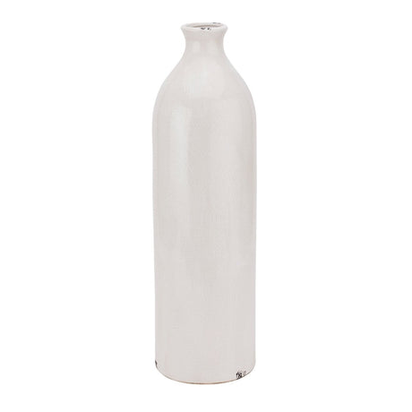 Garda Glazed Gisela Cream Vase - Glazed Ceramic Vases UK Luxury Home Decor Garden & Outdoor And Gifts