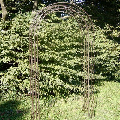 Garden Arch - Rusty Iron Finish Quality Home Decor Garden & Outdoor Living and Gifts